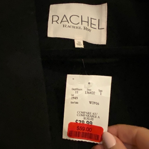 Never worn Rachel Roy black blazer - Picture 2 of 4